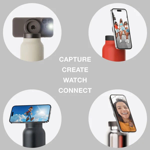 Magnetic Sport Bottle & Phone Stand
/ Stainless Steel Insulated Hydration Cup/ Multifunctional Magnetic Sports Flask/ Aesthetic 304 Stainless Steel Cup & Holder/ Magnetic Insulated Phone Holder Sports Pot/ Tolly Tech