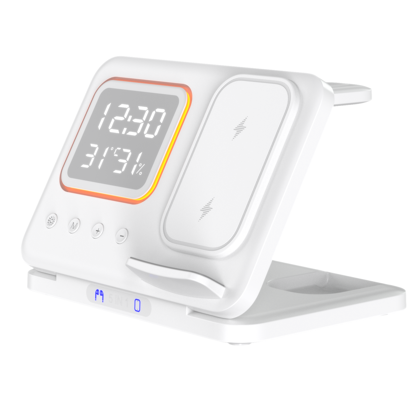 PowerNest 5-in-1 Wireless Charging Dock/ VoltMate Universal Fast Charging Hub/ iFusion Multi-Device Charging Stand/ ChargeHive 15W Desk Station/ AirLink Pro Charging Stand/ Tolly Tech