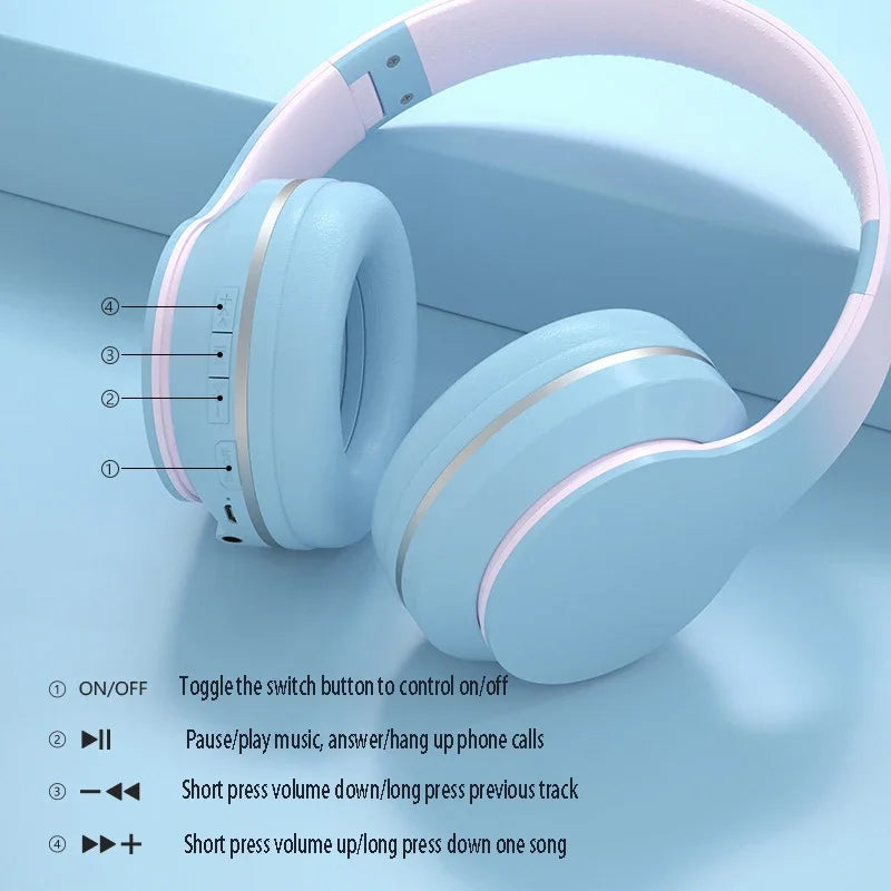 DR56 Kids E-Sport Bluetooth Headset/ DR56 Rainbow Gamer Headphones/ DR56 Youth Wireless Audio Set/ DR56 FunCall Bluetooth Headset/ DR56 ColorWave Kids Headset/ Tolly tec