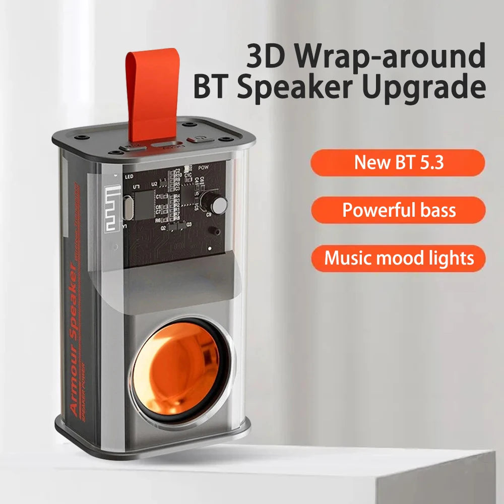 BoomBeat Pro Wireless Speaker|SoundRush VibeBox|BassBlitz Mini Subwoofer|EchoCore Portable Stereo|WaveBeat Bluetooth Speaker V5.3