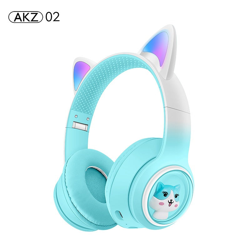 GlowKitty Wireless Gaming Headset/ MeowWave LED Bluetooth Headphones/ CatCore Pro Gamer Headset/ LumiEars Wireless Audio Gear/ PurrPlay Bass Boost Headphones/ tolly tech