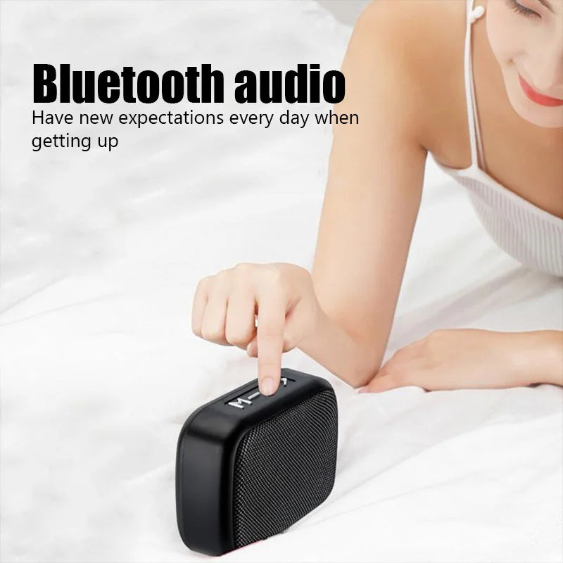 Wireless 3D Sound Bluetooth Speaker|Outdoor Oxford Fabric Bluetooth Speaker|Portable Hi-Fi Stereo Bluetooth Speaker|Column Bluetooth Loudspeaker with 3D Sound|Oxford Fabric Wireless Music Player