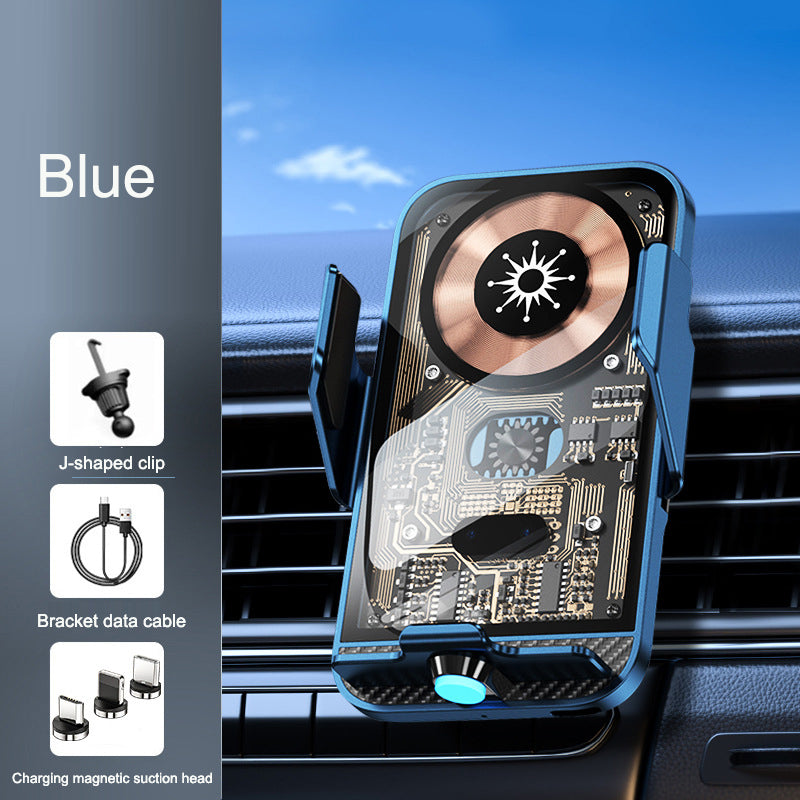 PunkCharge C11 Auto-Clamp Mount/ NeoGrip Wireless Car Charger/ GhostMount Transparent Car Holder/ AutoLock Fast-Charge Cradle/ VoltVision Smart Car Mount/ Tolly tech