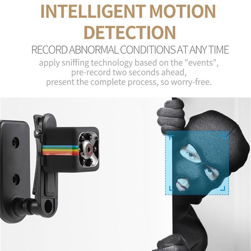 HD Micro Spy Cam SQ11/ SQ11 1080P Motion Detection Mini DVR/ Mini Night Vision Security Camera/ Portable SQ11 Surveillance Cam/ Compact HD SQ11 Car/Home Cam/ Tolly Tech