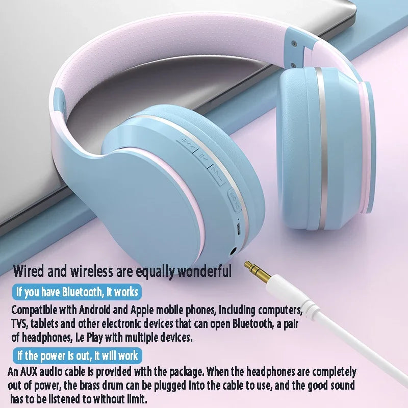 DR56 Kids E-Sport Bluetooth Headset/ DR56 Rainbow Gamer Headphones/ DR56 Youth Wireless Audio Set/ DR56 FunCall Bluetooth Headset/ DR56 ColorWave Kids Headset/ Tolly tec
