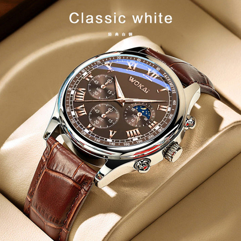 UrbanFit Men’s Leather Sports Watch/ TimeLine Classic Quartz Watch for Men/ Everyday Essential Men’s Wristwatch/ BoldTick Men’s Casual Quartz Watch/ StreetEdge Leather Strap Sports Watch/ Tolly tech