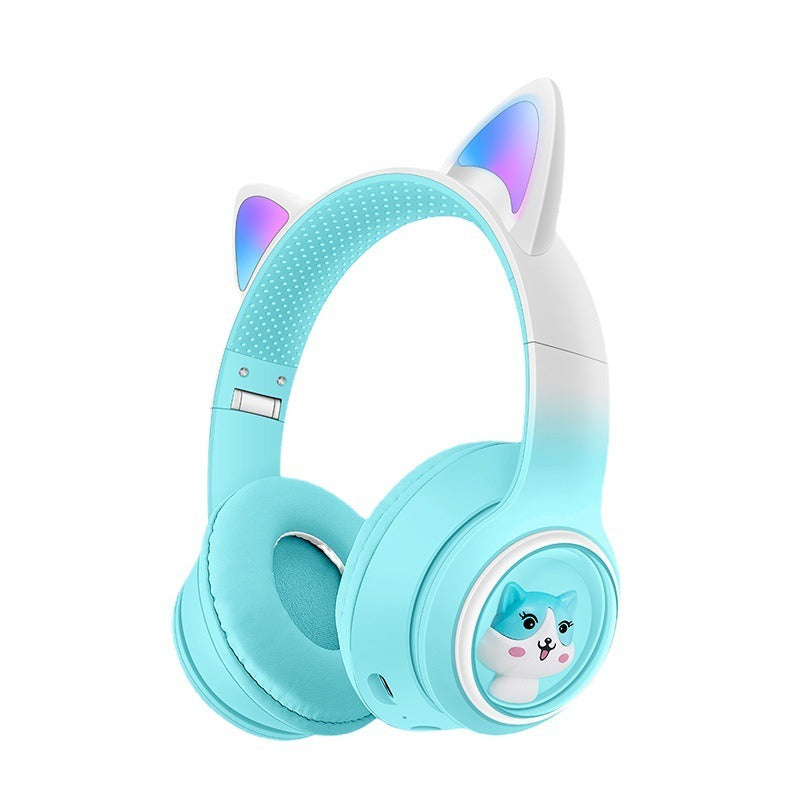 GlowKitty Wireless Gaming Headset/ MeowWave LED Bluetooth Headphones/ CatCore Pro Gamer Headset/ LumiEars Wireless Audio Gear/ PurrPlay Bass Boost Headphones/ tolly tech