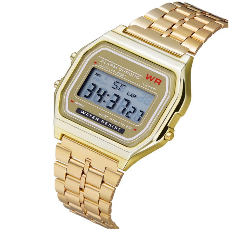 GlowTime Kids' Sports Watch/ BrightBand Junior Timekeeper/ SparkLite Steel Strap Watch for Kids/ ColorTime Kids' Alarm Watch/ LumiSport Children’s Digital Watch