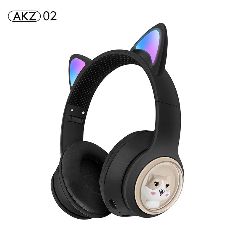 GlowKitty Wireless Gaming Headset/ MeowWave LED Bluetooth Headphones/ CatCore Pro Gamer Headset/ LumiEars Wireless Audio Gear/ PurrPlay Bass Boost Headphones/ tolly tech