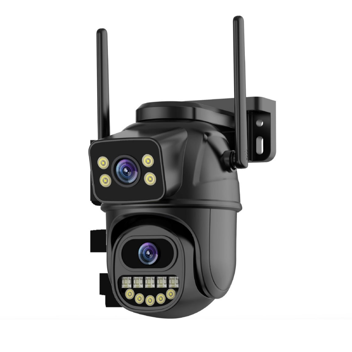 360° DuoView Wireless Security Cam
|TwinView Outdoor WiFi Camera|PanoramaGuard 360° Smart Cam|DualEye Wireless 360° Monitor
|AllView Outdoor WiFi Surveillance Cam