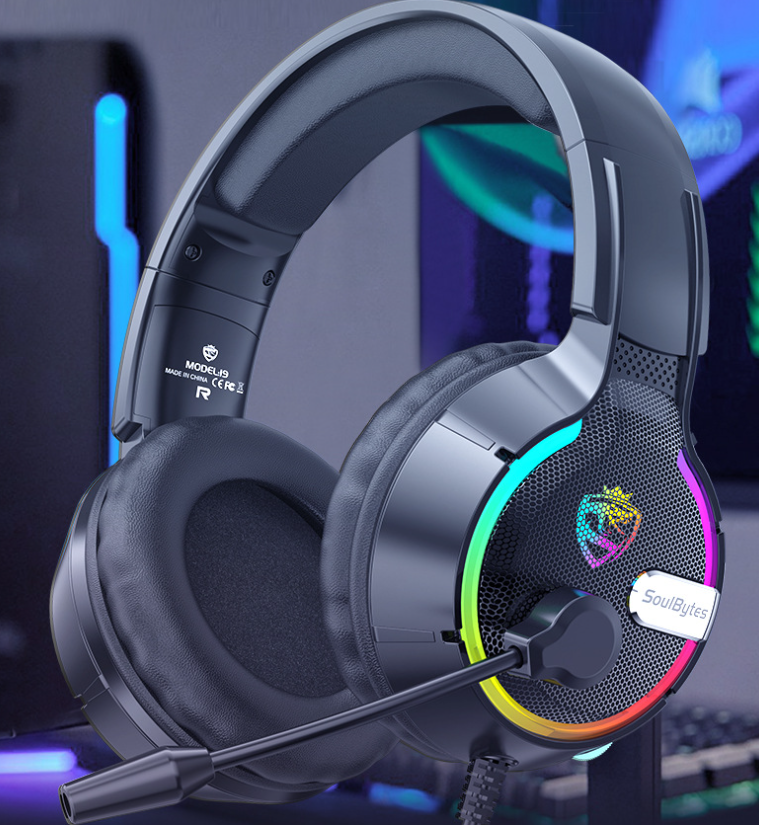 EchoCore S19 RGB Gaming Headset/ VoltEdge S19 Pro Gaming Headphones/ NeoPulse RGB Wired Gamer Headset/ ShadowBeat S19 Wired Headphones/ ArcBlaze RGB Gaming Audio Gear/ Tolly Tech