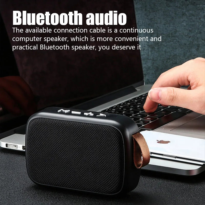Wireless 3D Sound Bluetooth Speaker|Outdoor Oxford Fabric Bluetooth Speaker|Portable Hi-Fi Stereo Bluetooth Speaker|Column Bluetooth Loudspeaker with 3D Sound|Oxford Fabric Wireless Music Player