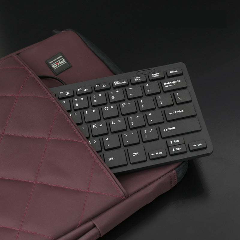 SilentTouch Mini Wired Keyboard/ ChocoKey USB Compact Keyboard/ SlimSilent USB Keyboard/ QuietBoard Mini USB Keyboard/ TypeEase Chocolate Style Keyboard