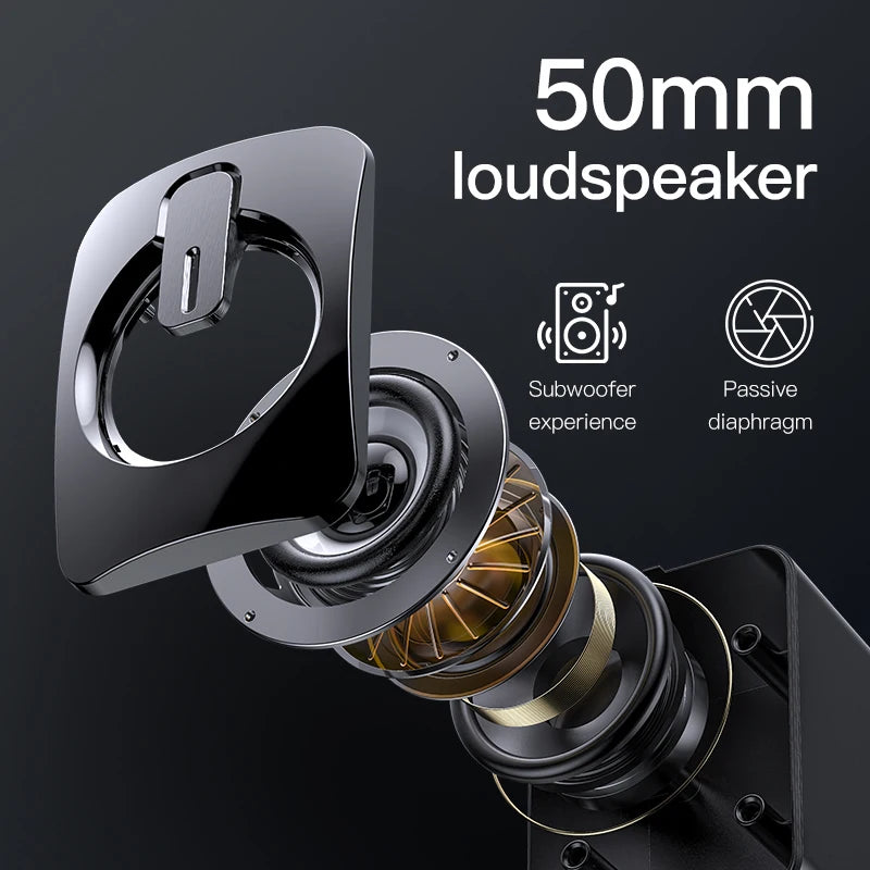 USB 3D Stereo Sound Speakers for PC|Compact Wired Computer Speakers|USB Powered Laptop Loudspeakers|Stereo Surround Sound Desktop Speakers|Portable Wired Mini Speakers for PC