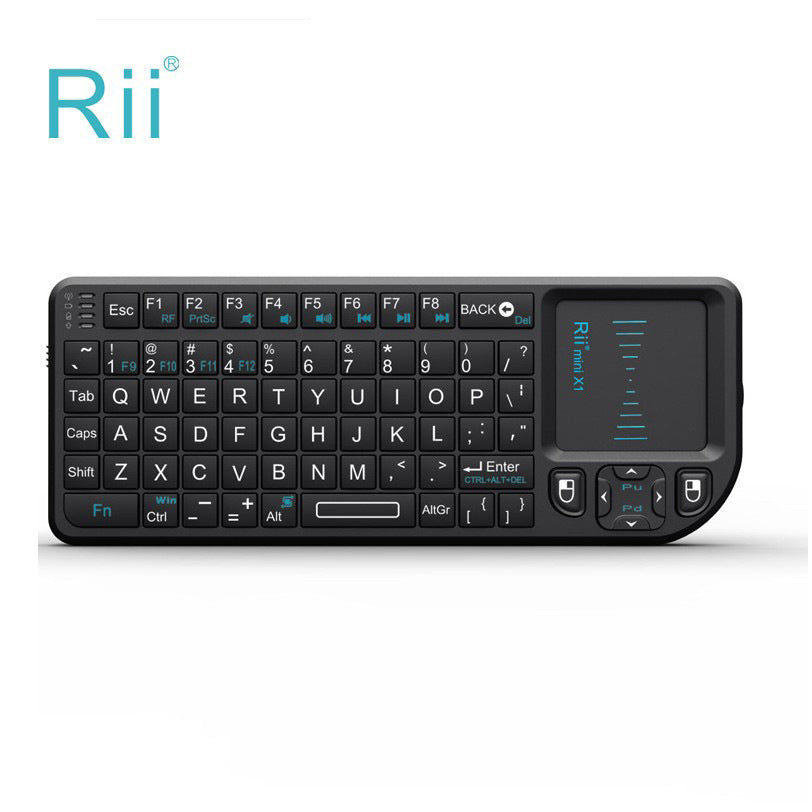 Rii Mini X1 Wireless Touch Keyboard/ Rii X1 Smart Remote Keyboard/ Mini Wireless Keyboard with Touchpad for TV & PC/ Rii Compact Media Control Keyboard/ X1 Wireless Keyboard & Mouse Combo/ Tolly tech