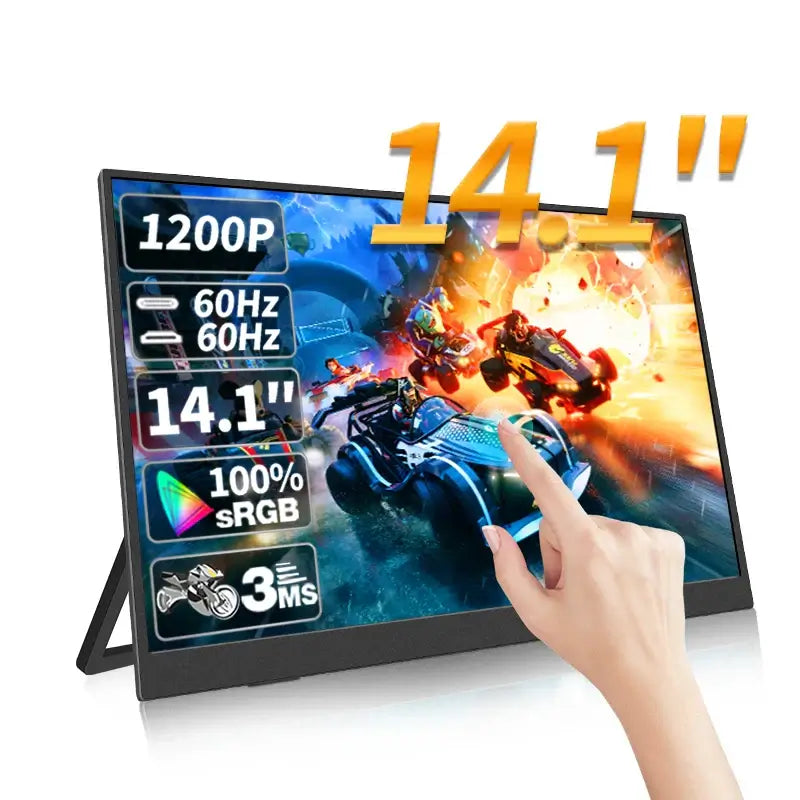 Touchscreen Gaming Monitor 100% sRGB for Xbox, PS4/PS5, Switch\Portable Touch Monitor 100% sRGB for Gaming Consoles\ Full HD Touchscreen Monitor for Xbox, PS4/PS5, Switch\ 100% sRGB Touch Portable Display for Xbox and PlayStation\ Gaming Touch Monitor with 100% sRGB for PS4/PS5, Switch\ Tolly Tech