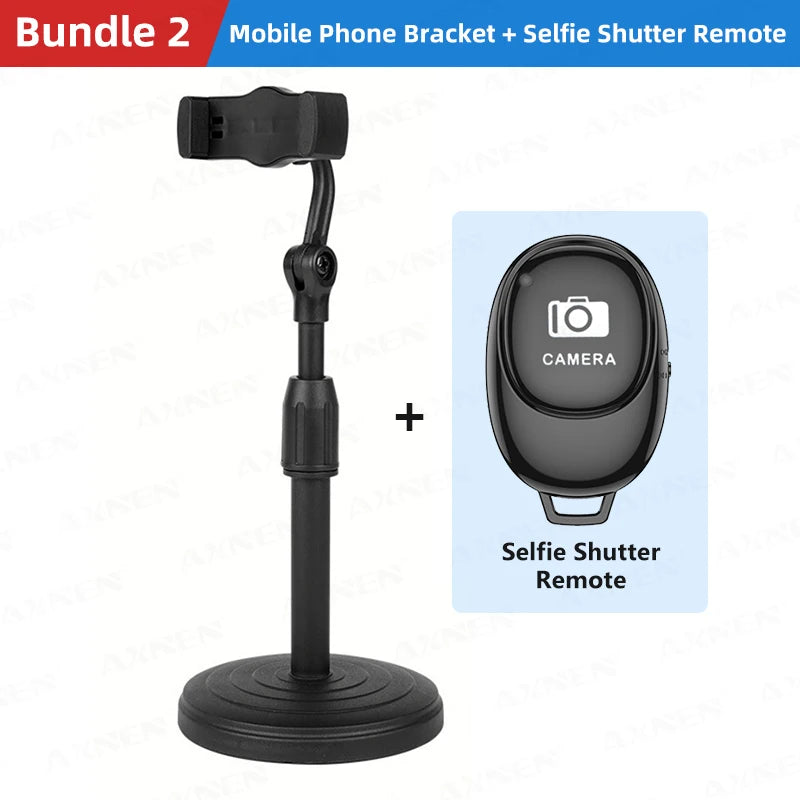 Multifunctional Mobile Phone Bracket Live Broadcast Stand Adjustable Height Telescopic Portable Callphone Holder for Smartphone