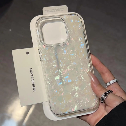 Luxury Glitter Laser Shell Phone Case