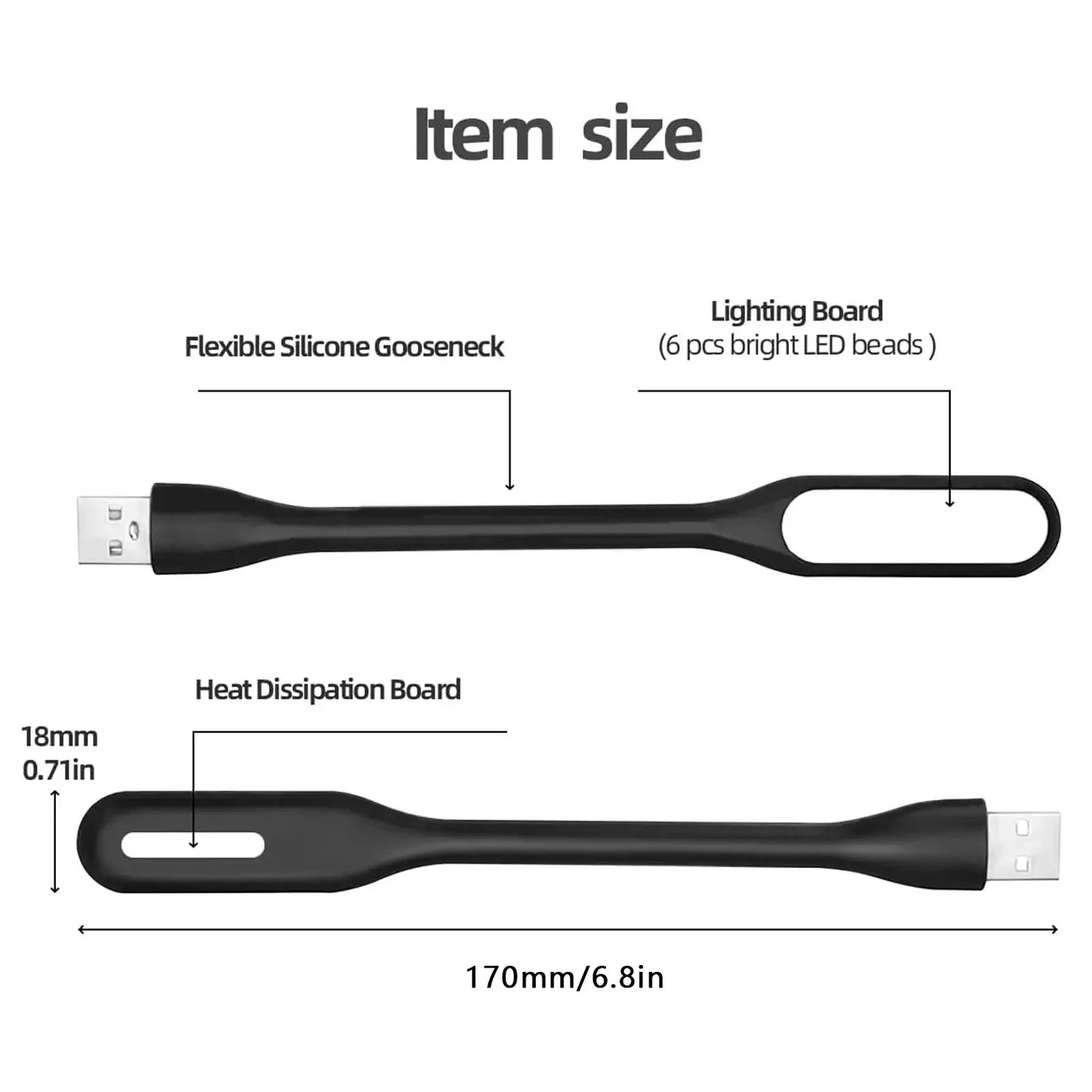 USB LED Mini Reading Light for Laptop & PC \Portable USB LED Lamp for Reading & Work \Flexible USB LED Light for Laptop & Mobile \Compact USB LED Reading Lamp for PCs and Laptops\ Bendable USB LED Light for Laptop & Night Reading\Tolly Tech