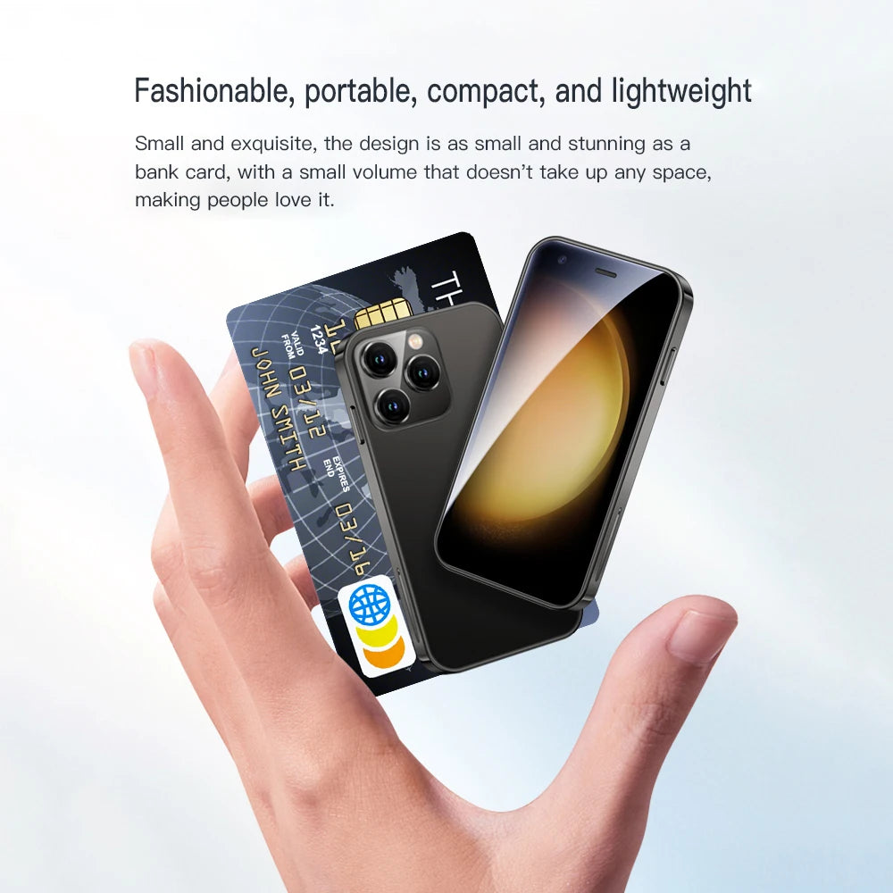 SOYES XS15 Mini Smartphone 3.0" Android8.1 Quad-core 2GB RAM 16GB ROM Dual SIM Standby 3G Network Small Phone