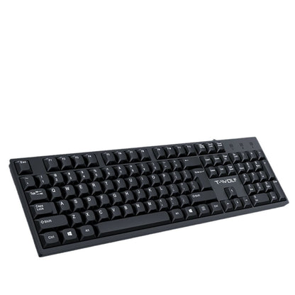 Lei Lang T15 Wired Office Keyboard/Lei Lang USB Business Keyboard/ T15 Wired Keyboard for Laptop & Desktop/ Lei Lang Silent Typing Keyboard/ Lei Lang T15 Ergonomic USB Keyboard/Tolly Tech

