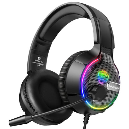 EchoCore S19 RGB Gaming Headset/ VoltEdge S19 Pro Gaming Headphones/ NeoPulse RGB Wired Gamer Headset/ ShadowBeat S19 Wired Headphones/ ArcBlaze RGB Gaming Audio Gear/ Tolly Tech