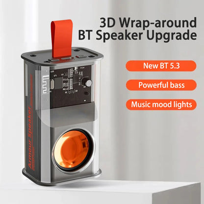 BoomBeat Pro Wireless Speaker|SoundRush VibeBox|BassBlitz Mini Subwoofer|EchoCore Portable Stereo|WaveBeat Bluetooth Speaker V5.3