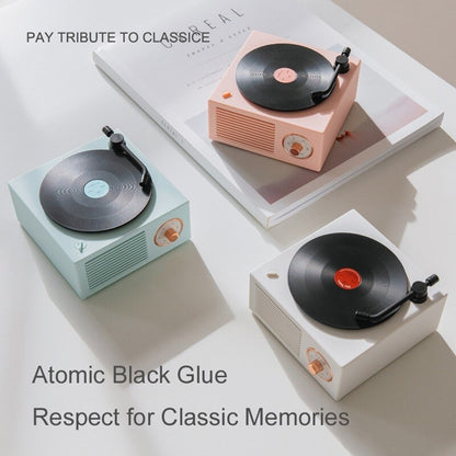 Retro Vinyl Bluetooth Speaker Player
/ Atomic Wireless Retro Speaker
/ Creative Bluetooth Vinyl Desktop Player/ Multifunction Retro Sound System
/ Vintage Bluetooth Speaker with Vinyl Player/ Tolly Tech