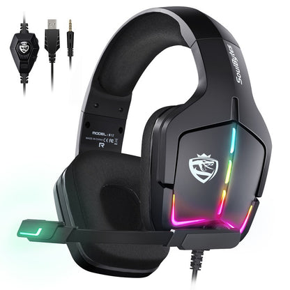 S12 Pro RGB Gaming Headset| S12 Ultra Wired Gaming Headset
|GameWave S12 RGB Headphones| S12 Multi-Platform Gaming Headset | S12 RGB SoundCore Gamer Headset
