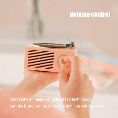 Retro Vinyl Bluetooth Speaker Player
/ Atomic Wireless Retro Speaker
/ Creative Bluetooth Vinyl Desktop Player/ Multifunction Retro Sound System
/ Vintage Bluetooth Speaker with Vinyl Player/ Tolly Tech
