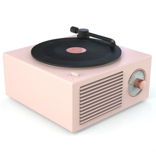 Retro Vinyl Bluetooth Speaker Player
/ Atomic Wireless Retro Speaker
/ Creative Bluetooth Vinyl Desktop Player/ Multifunction Retro Sound System
/ Vintage Bluetooth Speaker with Vinyl Player/ Tolly Tech