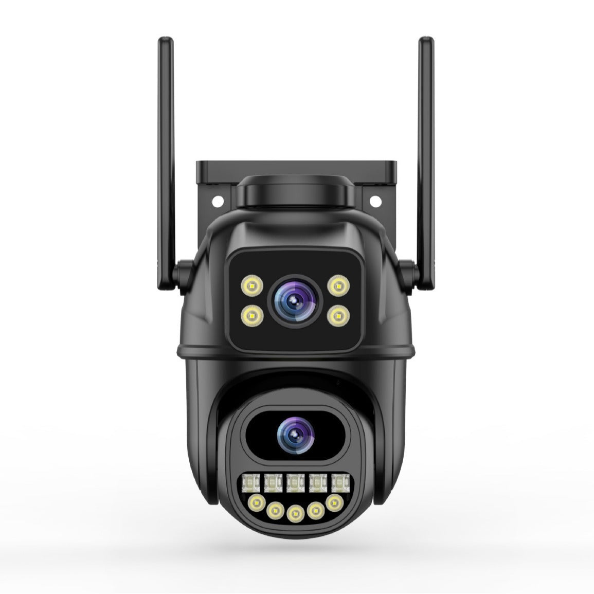 360° DuoView Wireless Security Cam
|TwinView Outdoor WiFi Camera|PanoramaGuard 360° Smart Cam|DualEye Wireless 360° Monitor
|AllView Outdoor WiFi Surveillance Cam

