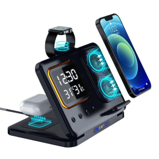 PowerNest 5-in-1 Wireless Charging Dock/ VoltMate Universal Fast Charging Hub/ iFusion Multi-Device Charging Stand/ ChargeHive 15W Desk Station/ AirLink Pro Charging Stand/ Tolly Tech