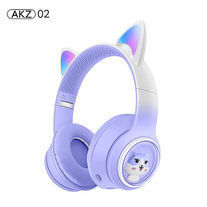 GlowKitty Wireless Gaming Headset/ MeowWave LED Bluetooth Headphones/ CatCore Pro Gamer Headset/ LumiEars Wireless Audio Gear/ PurrPlay Bass Boost Headphones/ tolly tech