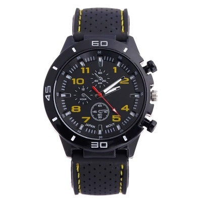 DriveLine Men’s Sports Watch/ TurboSilicone Student Watch/ FlexStrap Rubber Watch/ RaceLine Quartz Sports Watch/ UrbanSpeed Men’s Silicone Watch