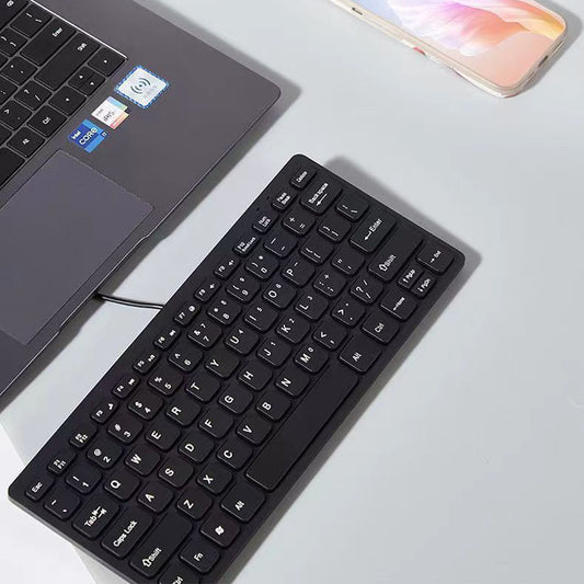 SilentTouch Mini Wired Keyboard/ ChocoKey USB Compact Keyboard/ SlimSilent USB Keyboard/ QuietBoard Mini USB Keyboard/ TypeEase Chocolate Style Keyboard