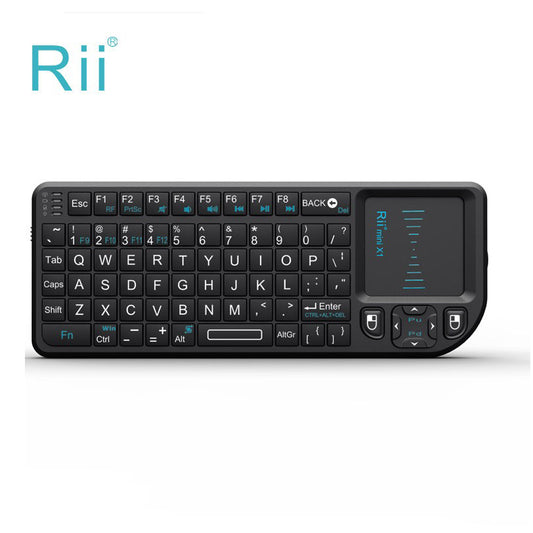 Rii Mini X1 Wireless Touch Keyboard/ Rii X1 Smart Remote Keyboard/ Mini Wireless Keyboard with Touchpad for TV & PC/ Rii Compact Media Control Keyboard/ X1 Wireless Keyboard & Mouse Combo/ Tolly tech