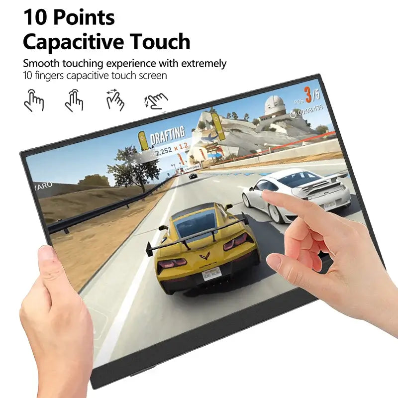  Touchscreen Gaming Monitor 100% sRGB for Xbox, PS4/PS5, Switch\Portable Touch Monitor 100% sRGB for Gaming Consoles\ Full HD Touchscreen Monitor for Xbox, PS4/PS5, Switch\ 100% sRGB Touch Portable Display for Xbox and PlayStation\ Gaming Touch Monitor with 100% sRGB for PS4/PS5, Switch\ Tolly Tech