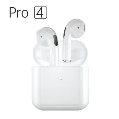 NEW Pro4 Wireless Headphones Bluetooth Earphones sport Earbuds Headset With Mic Charging box Headphones For all smartphones