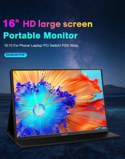 ZEUSLAP 16" Gaming Portable Monitor 100% sRGB IPS Display\ ZEUSLAP 16" IPS Travel Monitor for Gaming and Work \ ZEUSLAP 16" Full HD Portable Gaming Screen \  
ZEUSLAP 16" 1200P Portable Monitor for Steam Deck & Consoles \   ZEUSLAP 16" IPS Gaming Monitor for PS4/PS5/Xbox \ ZEUSLAP 16" Portable 100% sRGB Display for Laptops & Gaming\ ZEUSLAP 16" Ultra-Slim Gaming Monitor with IPS Screen \ ZEUSLAP 16" High-Performance Portable Monitor for Gamers\  ZEUSLAP 16" Gaming & Travel IPS Monitor with 100% sRGB\ ZEUSLA