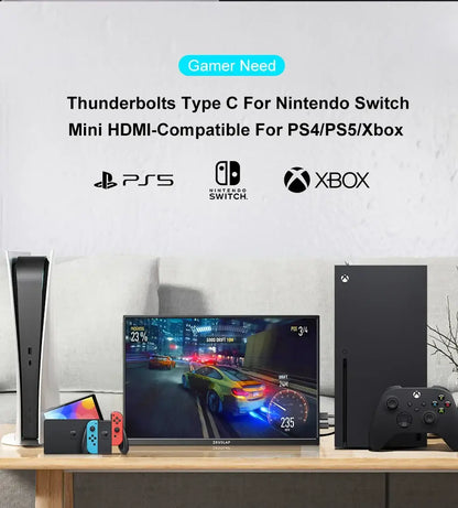 ZEUSLAP 16" Gaming Portable Monitor 100% sRGB IPS Display\ ZEUSLAP 16" IPS Travel Monitor for Gaming and Work \ ZEUSLAP 16" Full HD Portable Gaming Screen \  
ZEUSLAP 16" 1200P Portable Monitor for Steam Deck & Consoles \   ZEUSLAP 16" IPS Gaming Monitor for PS4/PS5/Xbox \ ZEUSLAP 16" Portable 100% sRGB Display for Laptops & Gaming\ ZEUSLAP 16" Ultra-Slim Gaming Monitor with IPS Screen \ ZEUSLAP 16" High-Performance Portable Monitor for Gamers\  ZEUSLAP 16" Gaming & Travel IPS Monitor with 100% sRGB\ ZEUSLA