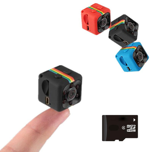 HD Micro Spy Cam SQ11/ SQ11 1080P Motion Detection Mini DVR/ Mini Night Vision Security Camera/ Portable SQ11 Surveillance Cam/ Compact HD SQ11 Car/Home Cam/ Tolly Tech