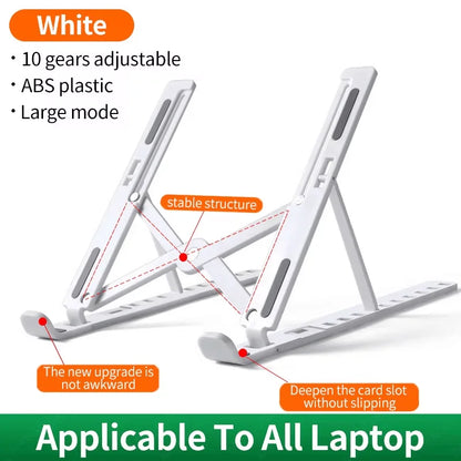Adjustable Foldable Laptop Stand for Desk & Travel\ Portable Ergonomic Laptop & iPad Stand Holder\ Universal Laptop Riser & Tablet Mount Base\ Foldable MacBook Stand for Office & Home Use\ Slim Travel Laptop Holder for Tablets & Notebooks\ TollyTech

