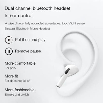 NEW Pro4 Wireless Headphones Bluetooth Earphones sport Earbuds Headset With Mic Charging box Headphones For all smartphones